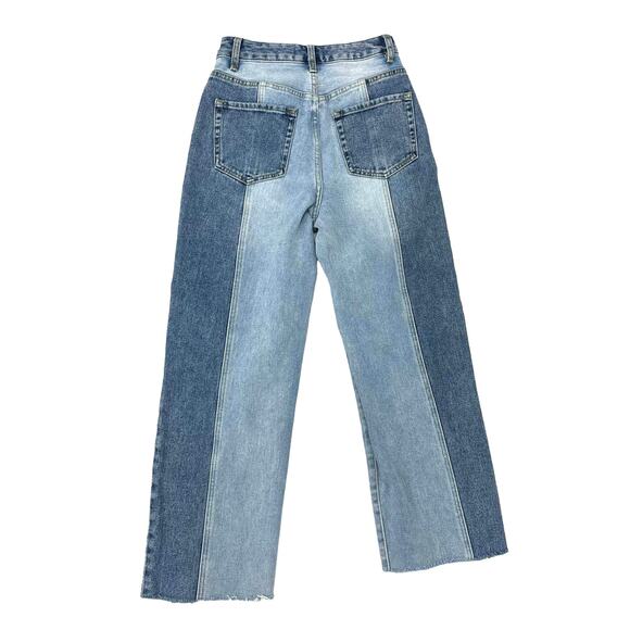 Pacsun Two Tone Wash 90's Boyfriend Jean High Waist 24 - Picture 4 of 5